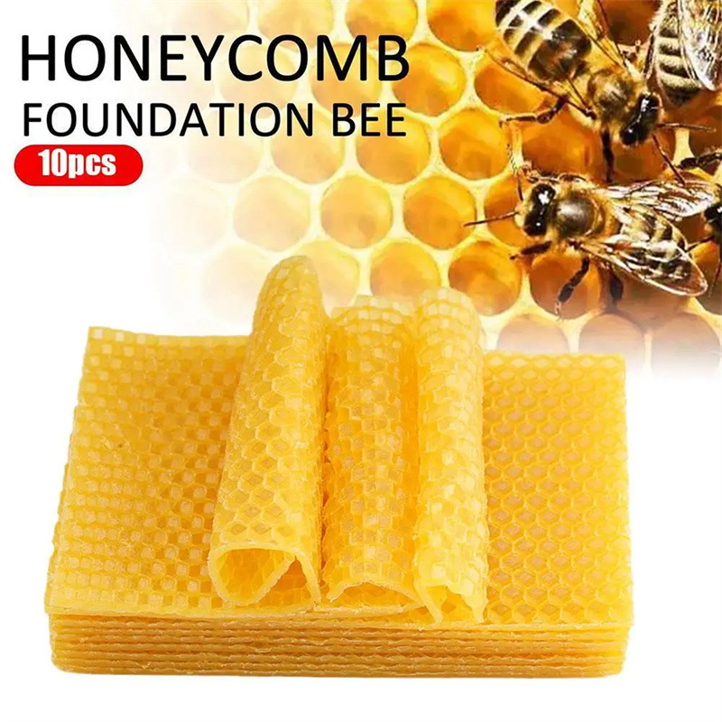 10/20Pcs Natural Beeswax Sheet - Candle Supplies Beeswax 리뷰 및 가격