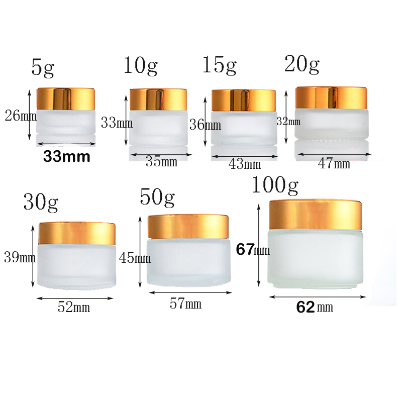 5Pcs 5g-100g Mini Amber Round  - Candle Supplies Glass Jars 리뷰 및 가격