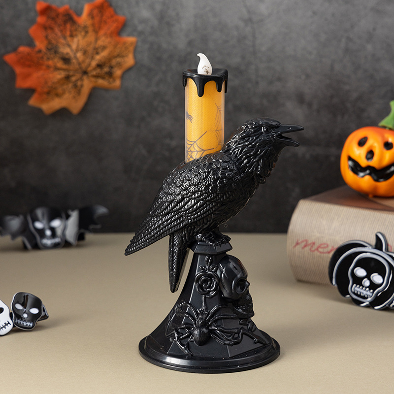 Black Crow Statue Candlestick  - Candle Supplies Europe 리뷰 및 가격