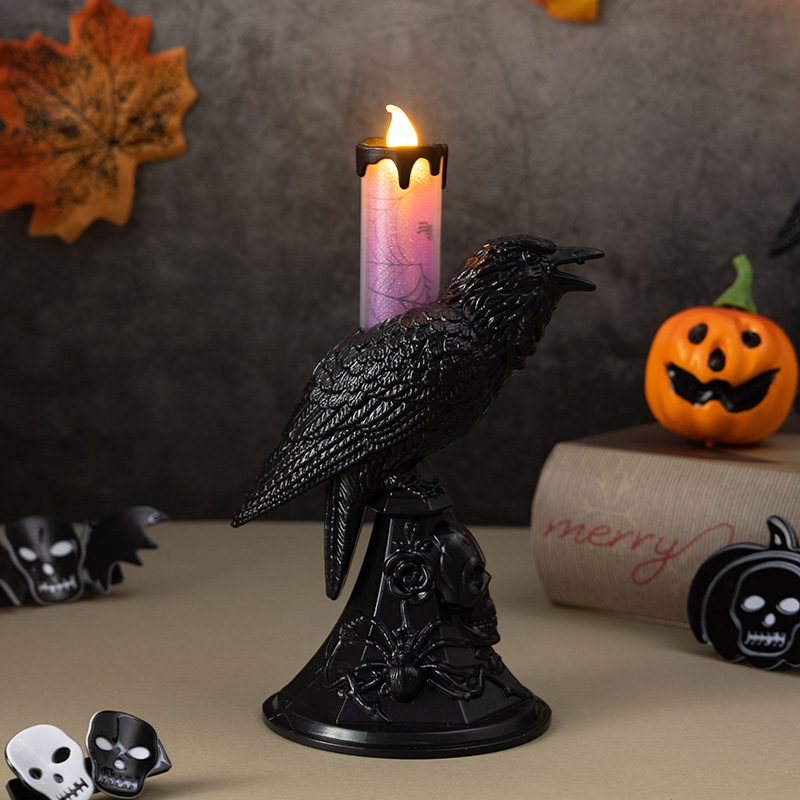 Black Crow Statue Candlestick  - Candle Supplies Europe 리뷰 및 가격
