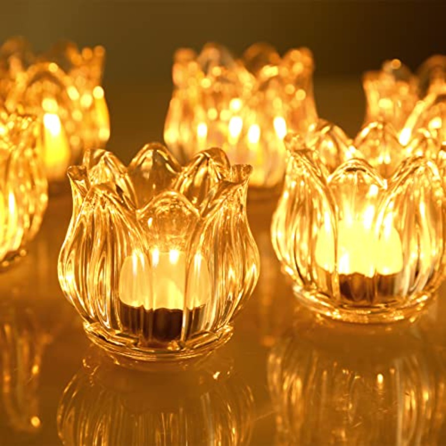 Pcs Votive Candle Holders Thic - Candle Supplies Glass Jars 리뷰 및 가격