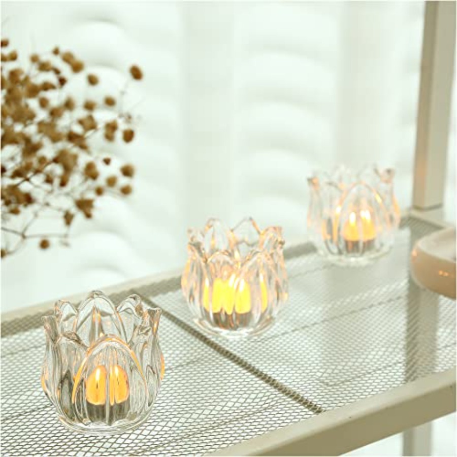 Pcs Votive Candle Holders Thic - Candle Supplies Glass Jars 리뷰 및 가격