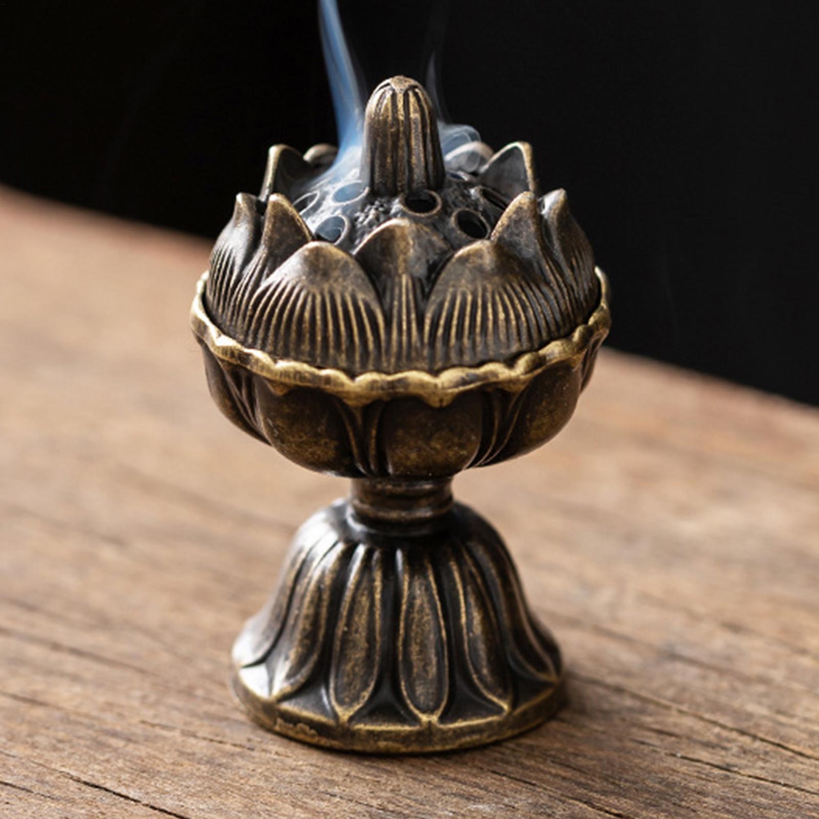 Metal Incense Burner Small Vin - Zen Candle Supplies 리뷰 및 가격