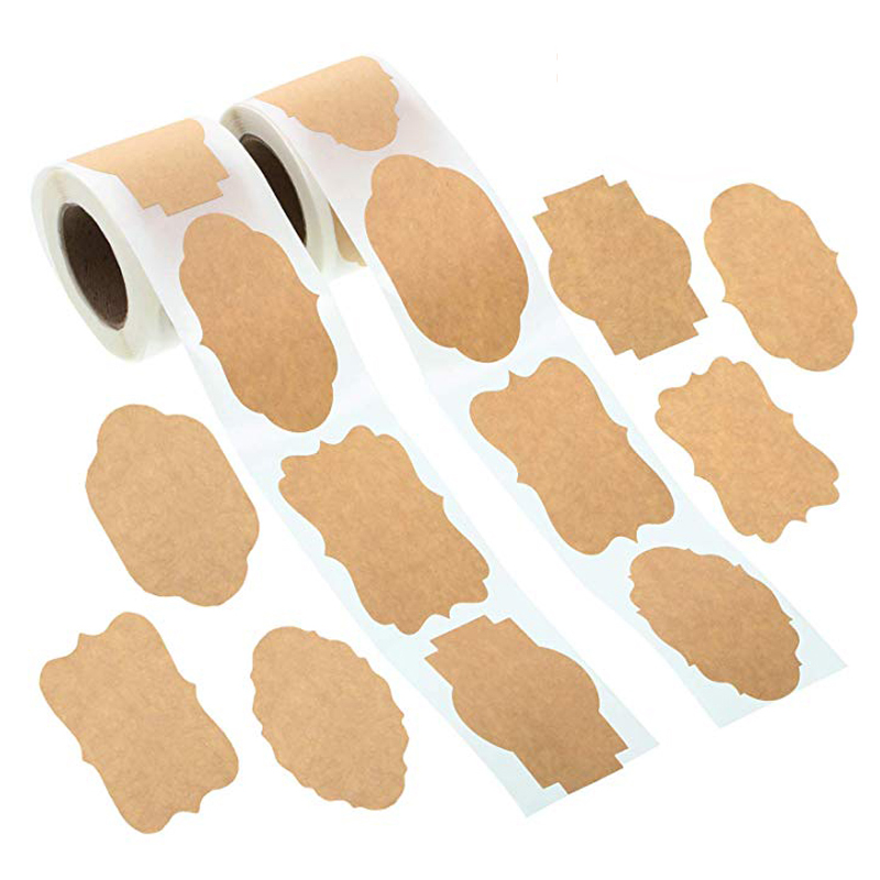 250Pcs Kraft Stickers Paper La - Candle Supplies Glass Jars 리뷰 및 가격