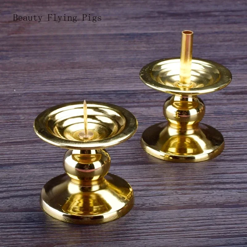 Metal Candlestick Butter Candl - Candle Supplies Europe 리뷰 및 가격