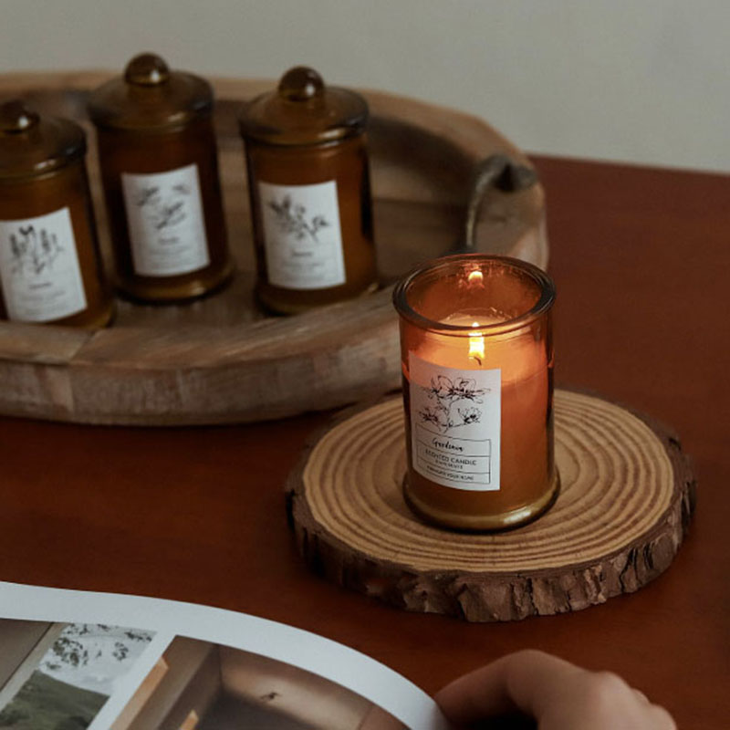 Set Of 8 Empty Glass Candle Ja - Candle Supplies Glass Jars 리뷰 및 가격
