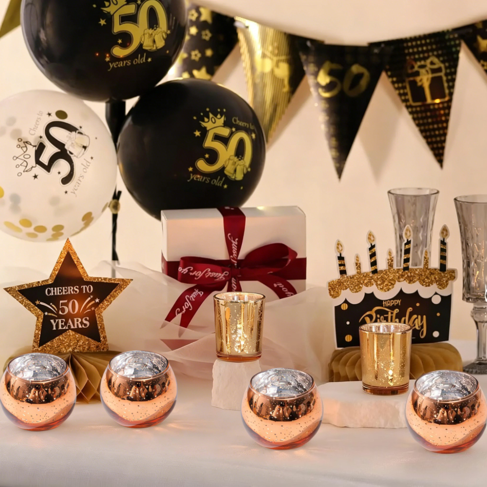 6/12Pcs Glass Candle Holders B - Candle Supplies Europe 리뷰 및 가격